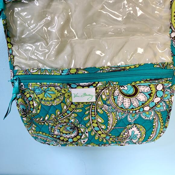Vera Bradley Hanging Toiletry Bag/Travel Organizer in Peacock Pattern - Picture 2 of 4